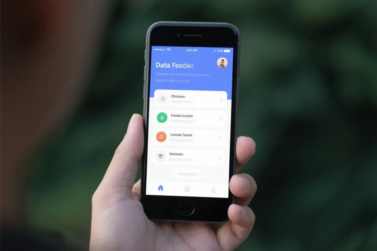 移动端界面示意